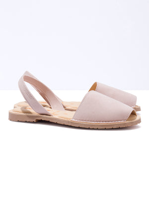 Carmen Mimoso Vegan - Original Menorcan Sandals in Grey Vegano Suede