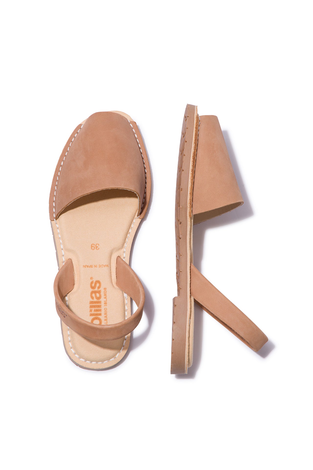 Cuero Mimoso - Original Menorcan Sandals in Tan Leather