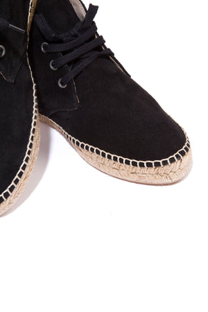 Chorro - Suede Espadrille Boots