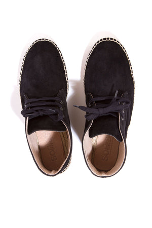 Chorro - Suede Espadrille Boots
