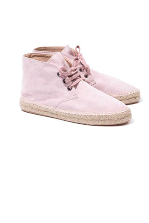 Flor - Suede Espadrille Boots