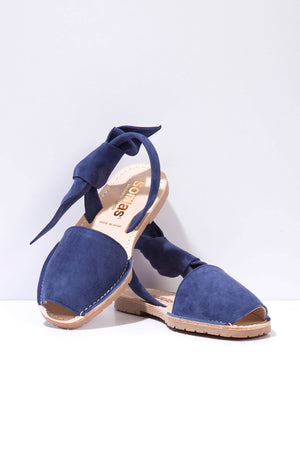 Indigo Isabel - Big Bow Menorcan sandals