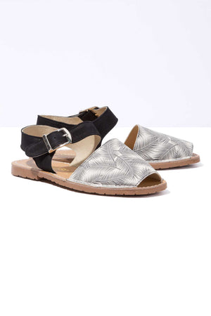 SOMBREADO PESCA - Palm Print Menorcan Sandals