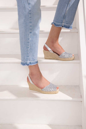 Silver Glitter Lalia