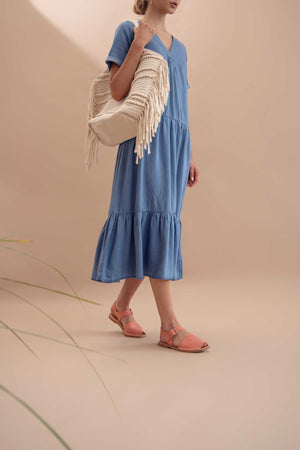 CORAL PESCA - Original Menorcan Sandals in Coral Nubuck Leather with Buckle