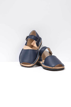 Marina - Leather Buckle sandals