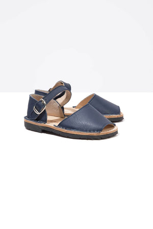 Marina - Leather Buckle sandals