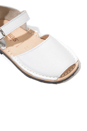 Blanco - Leather Buckle sandals