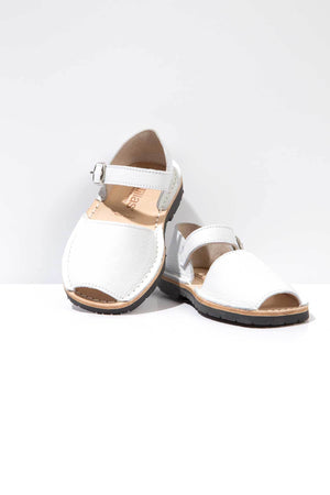 Blanco - Leather Buckle sandals