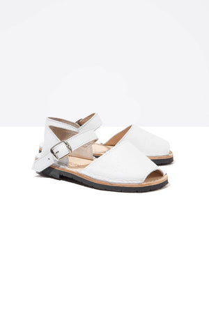 Blanco - Leather Buckle sandals