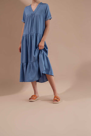 TERRA NEVA - Strappy Espadrille Sliders in Tan Suede with Buckles