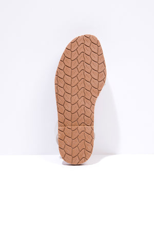 Talaia Silver - Frilled Menorcan sandals