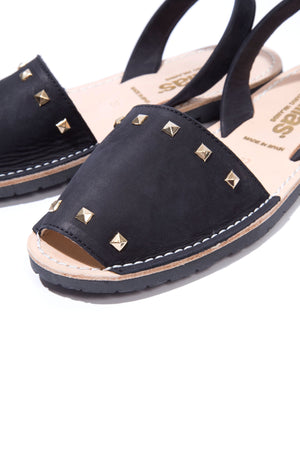 Noche Clavo - Studded Leather Menorcan sandals