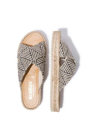 TORRES CRUZADO - Crossover Espadrille Slider