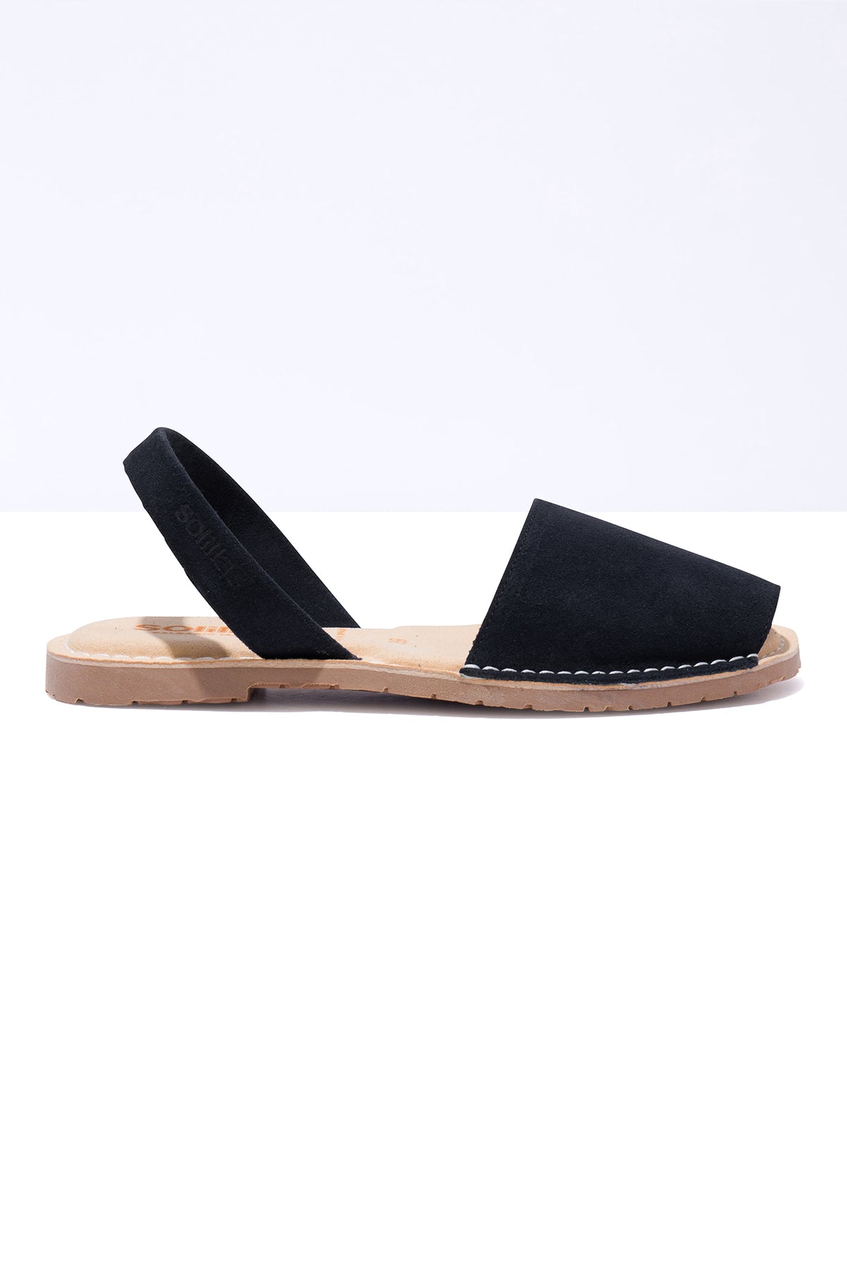 Noche Mimoso - Original Menorcan Sandals in Black Leather