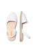 Palido Mimoso - Espadrille Menorcan Sandals in White Leather