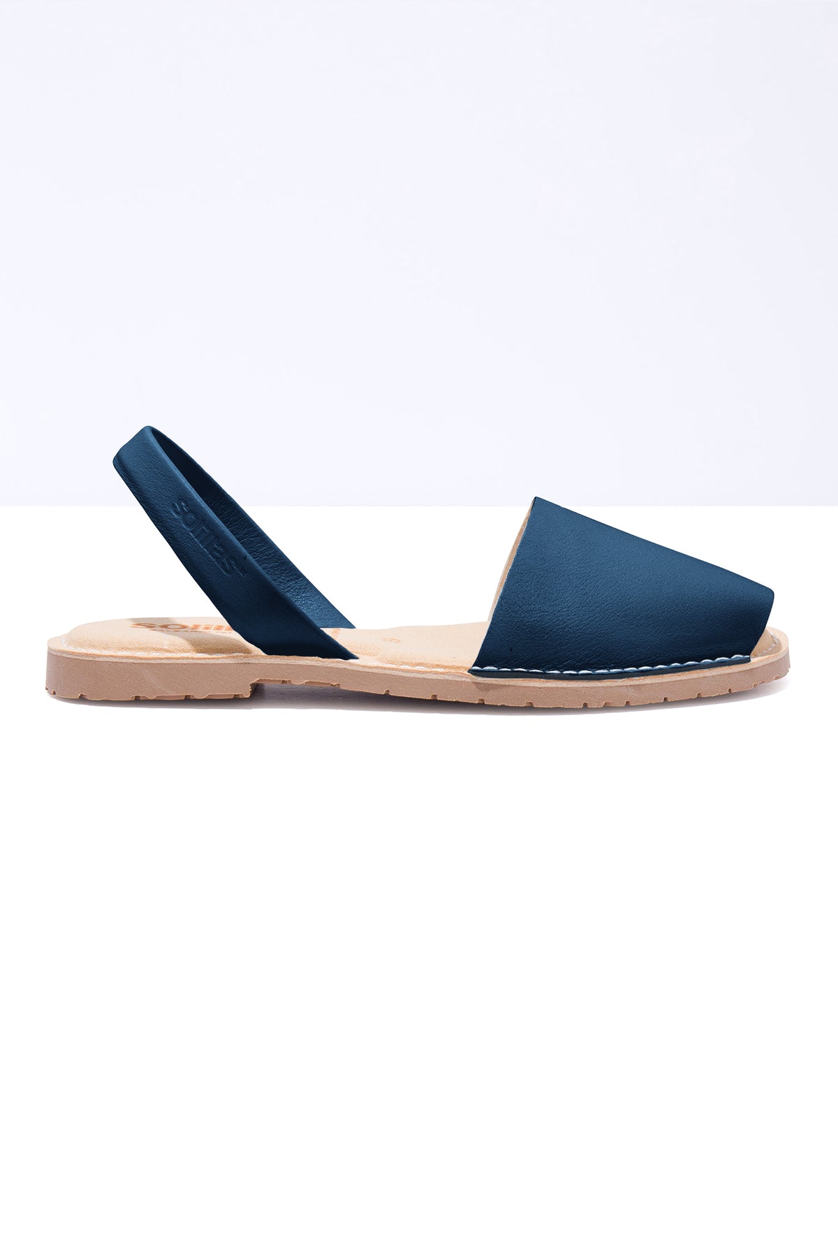 Marina Mimoso - Menorcan Sandals in Navy Leather