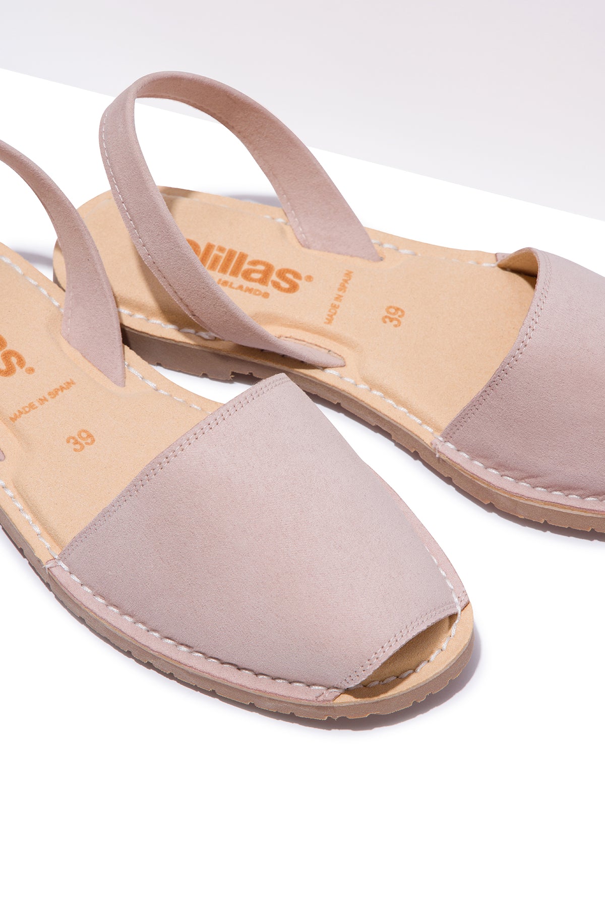 Carmen Mimoso Vegan - Original Menorcan Sandals in Grey Vegano Suede