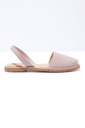 Carmen Mimoso Vegan - Original Menorcan Sandals in Grey Vegano Suede