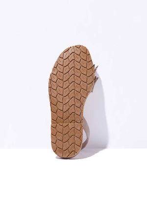 Pedra Franja Mimoso - Fringe Detail Leather Menorcan Sandals