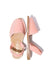 FLOR - Pink Suede Menorcan sandals