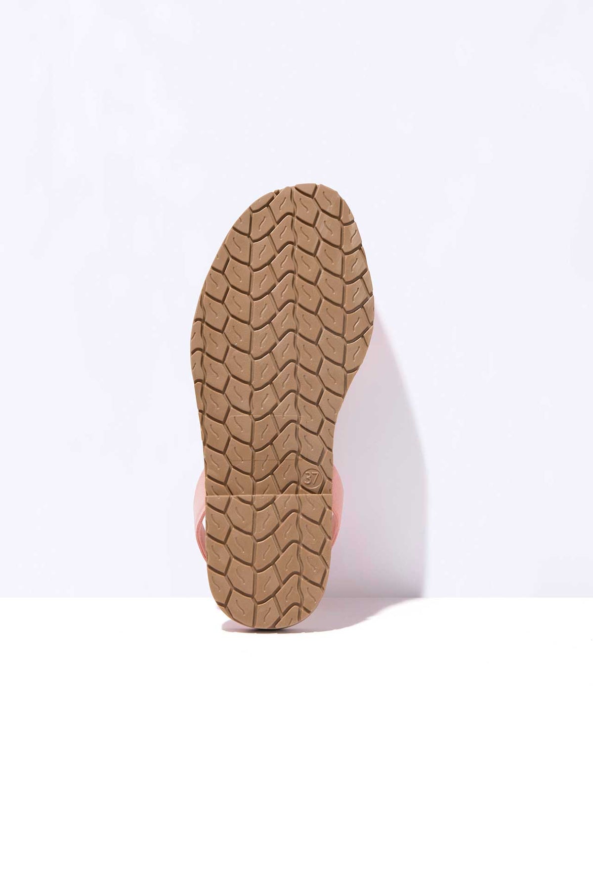 FLOR - Pink Suede Menorcan sandals