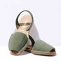 PINO - Green Nubuck Menorcan sandals