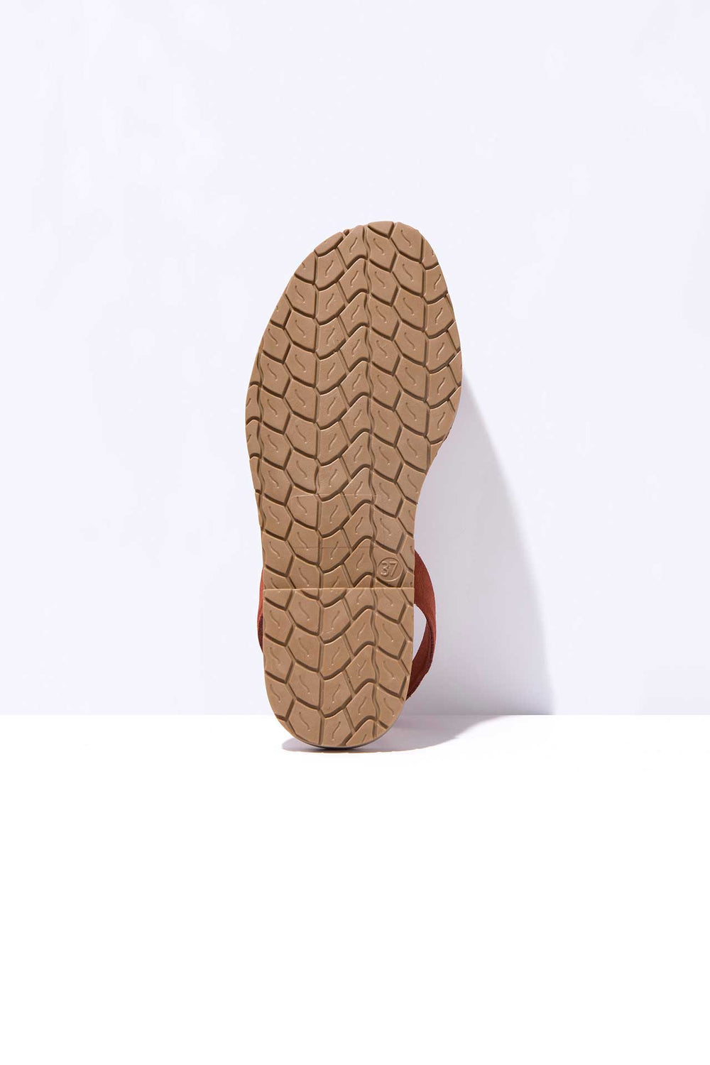 ROJA - Terracotta Red Suede Menorcan sandals