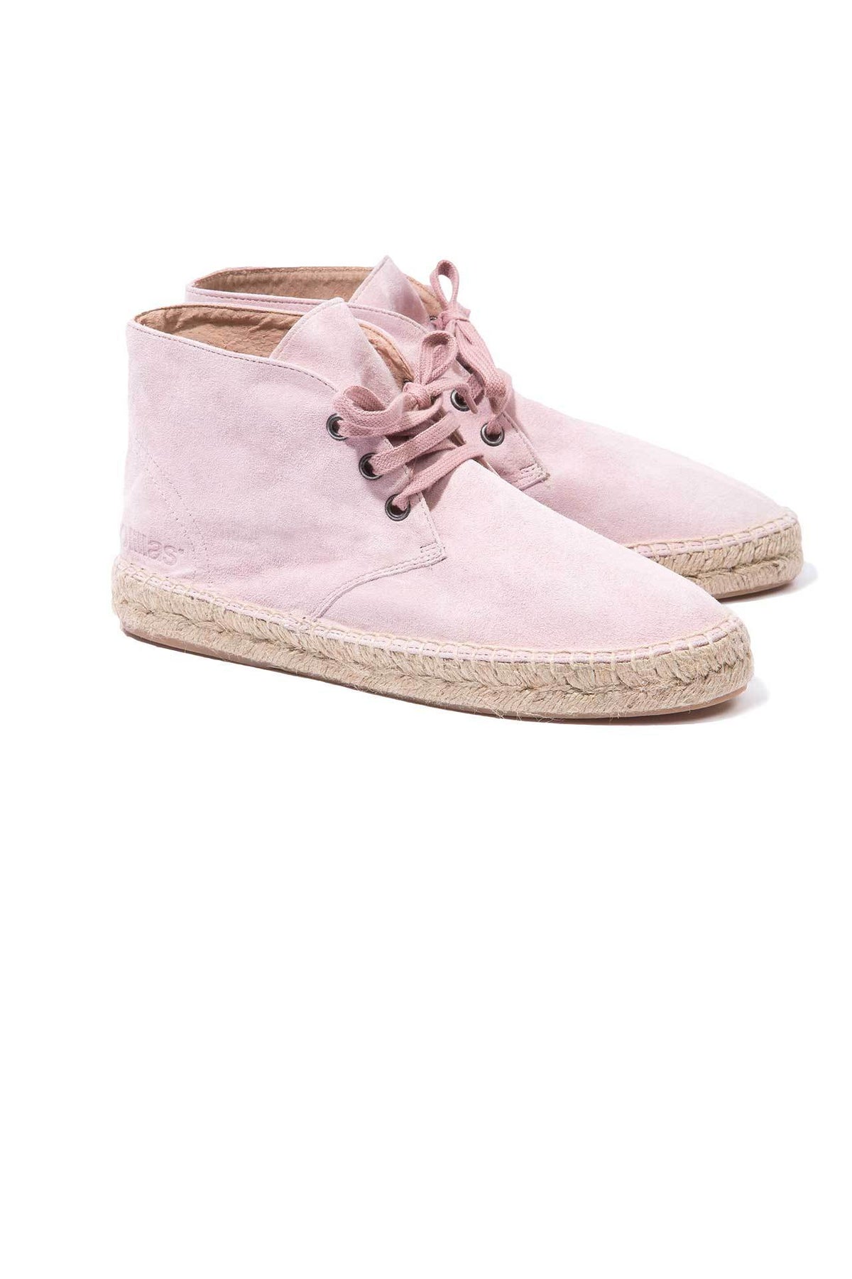 Flor - Suede Espadrille Boots