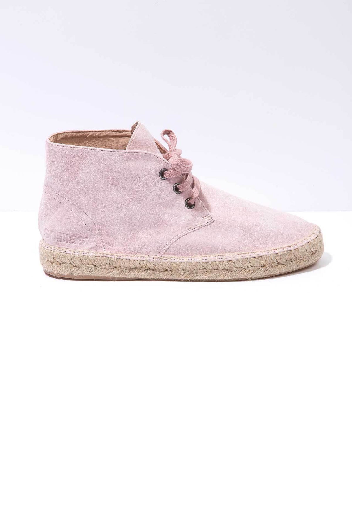 Flor - Suede Espadrille Boots