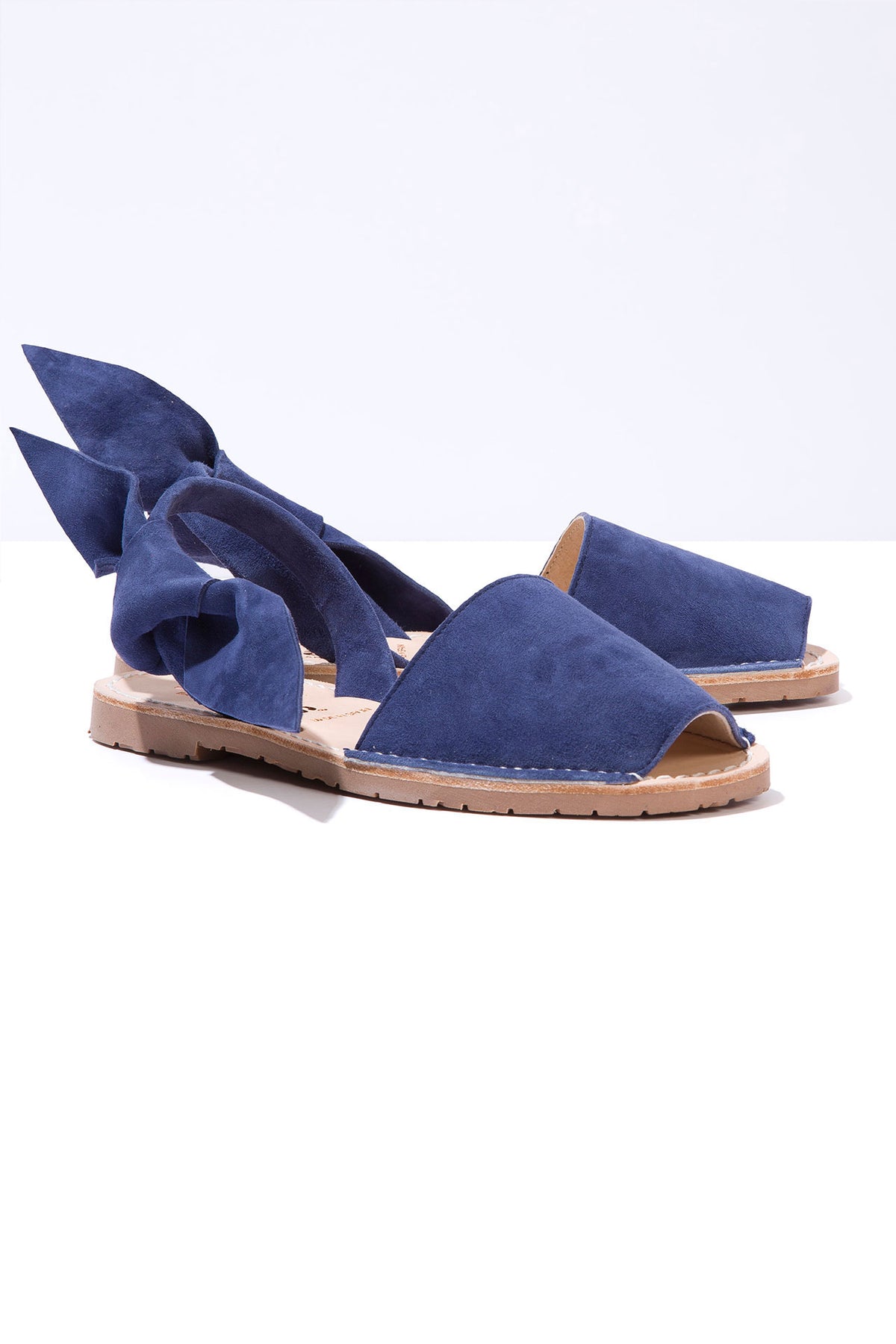 Indigo Isabel - Big Bow Menorcan sandals