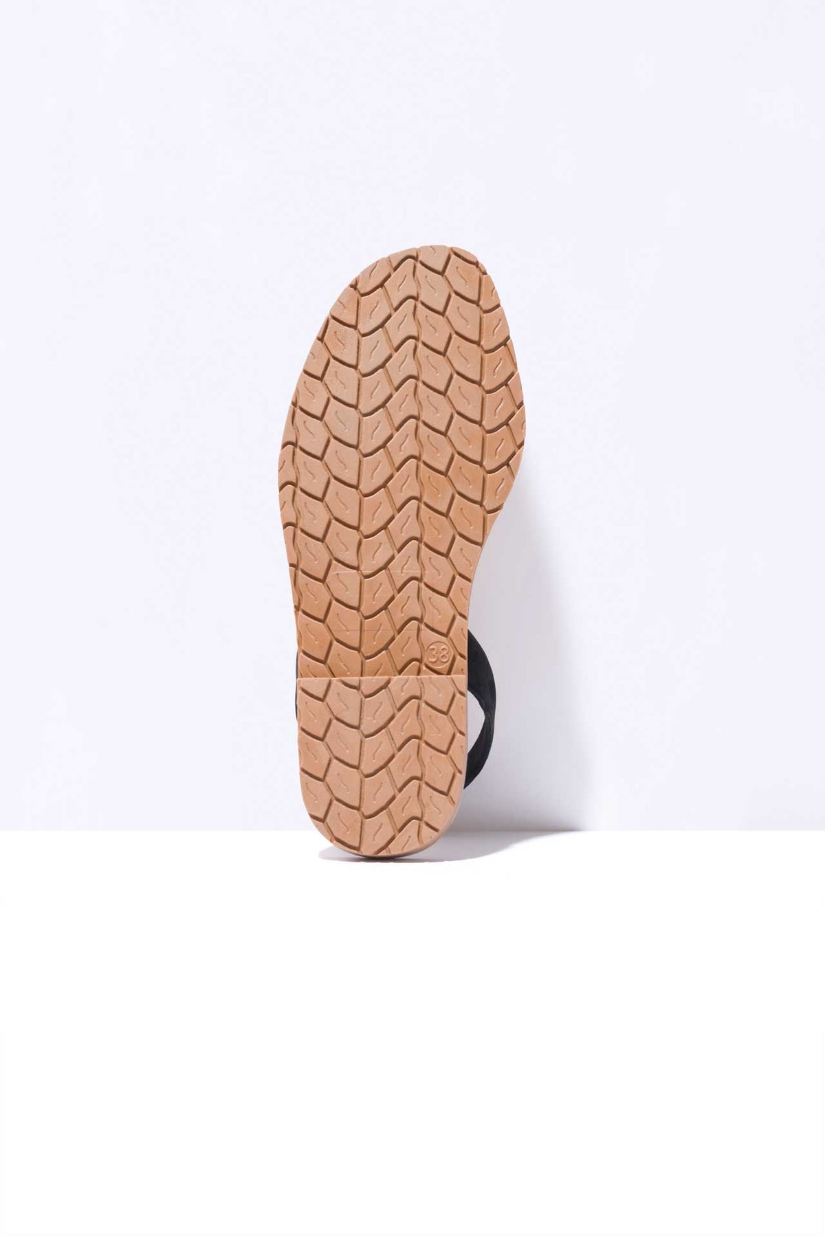 NOCHE FRESCA - Black Menorcan sandals