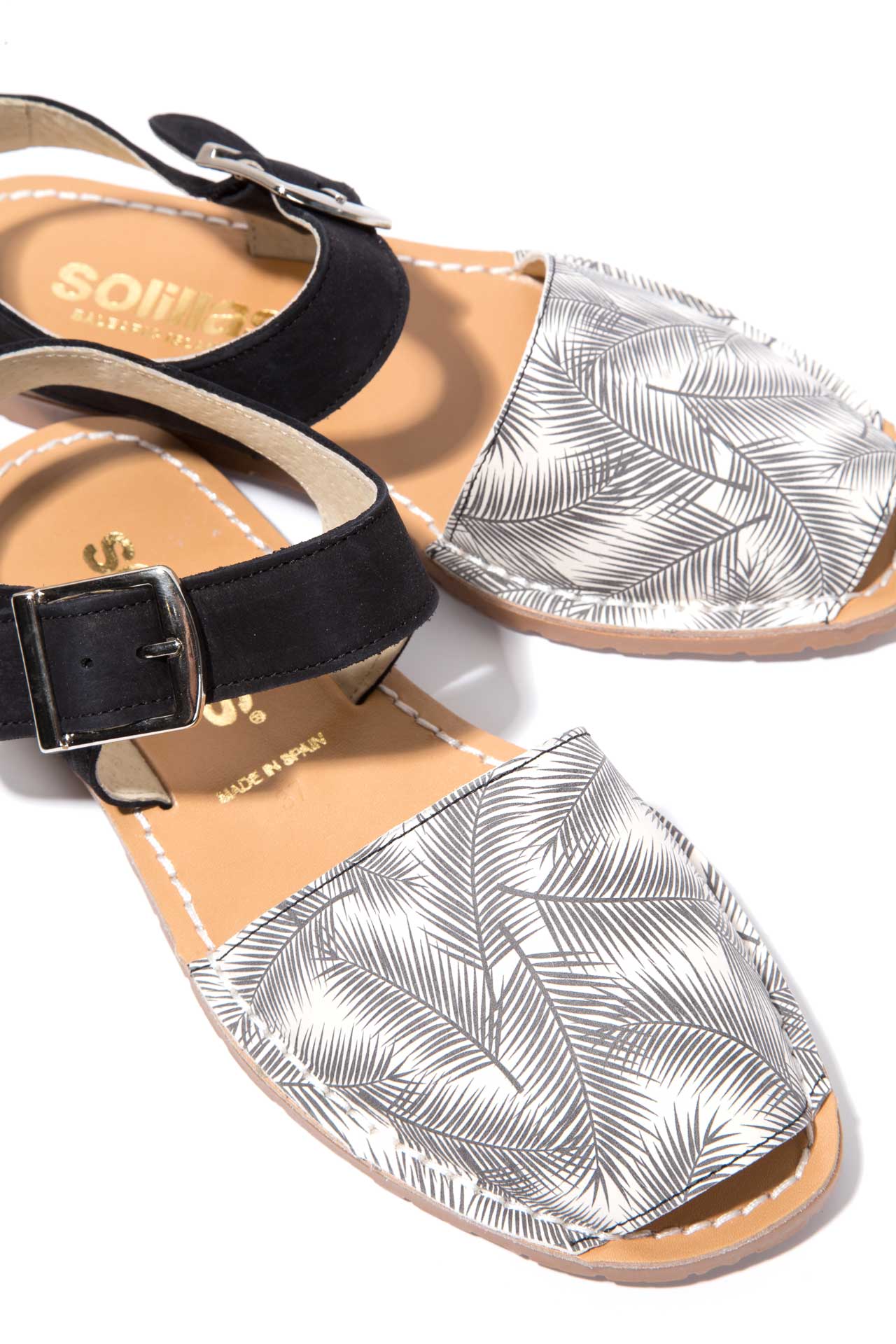 SOMBREADO PESCA - Palm Print Menorcan Sandals