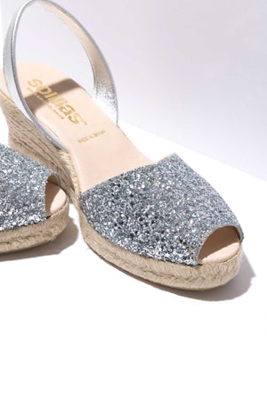 Silver Glitter Lalia