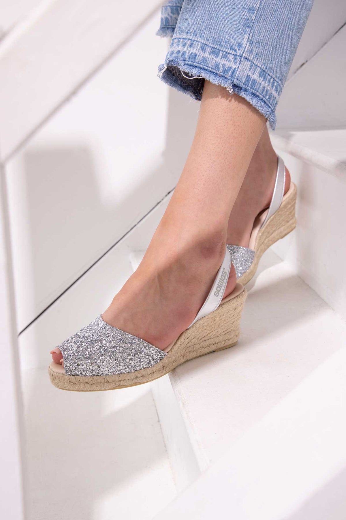 Silver Glitter Lalia