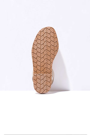 PYTON FRESCA - Snake Effect Leather Menorcan Sandals