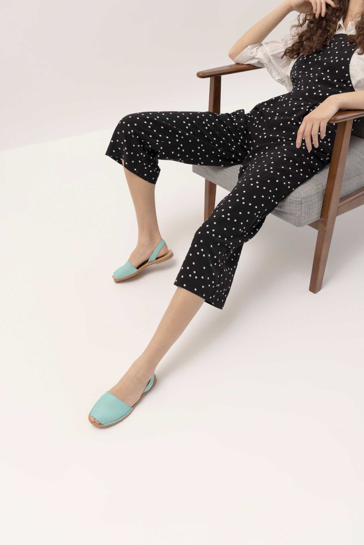 LAGO ORIGINAL - Turquoise Leather Menorcan Sandals