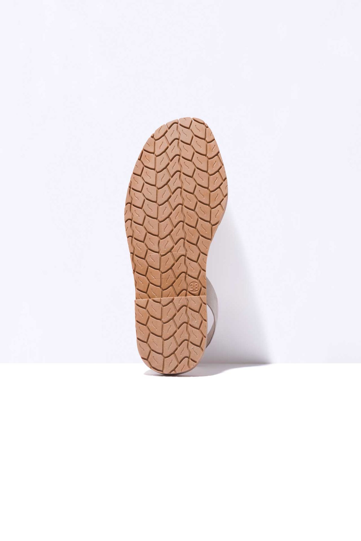 PEDRA - Grey Nubuck Leather Original Menorcan Sandals