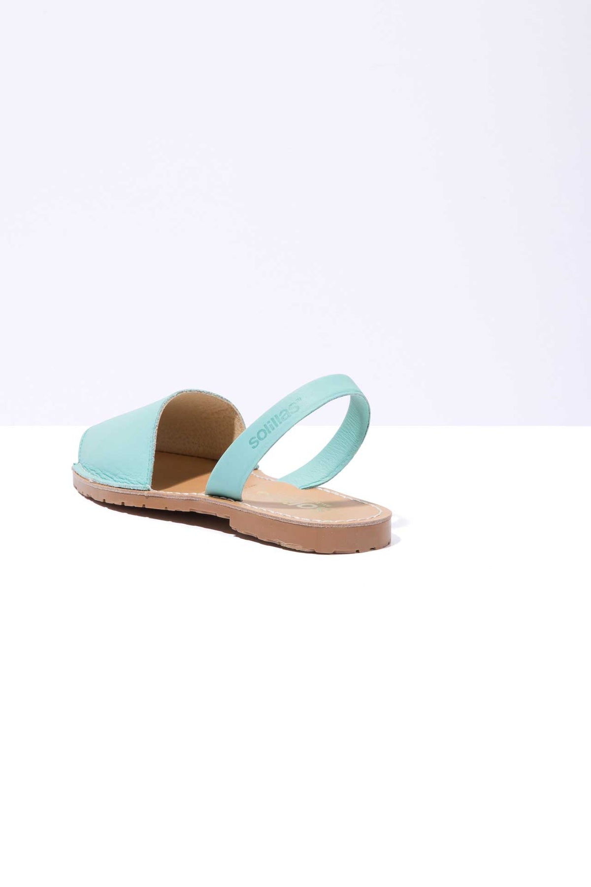 LAGO ORIGINAL - Turquoise Leather Menorcan Sandals