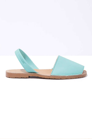 LAGO ORIGINAL - Turquoise Leather Menorcan Sandals