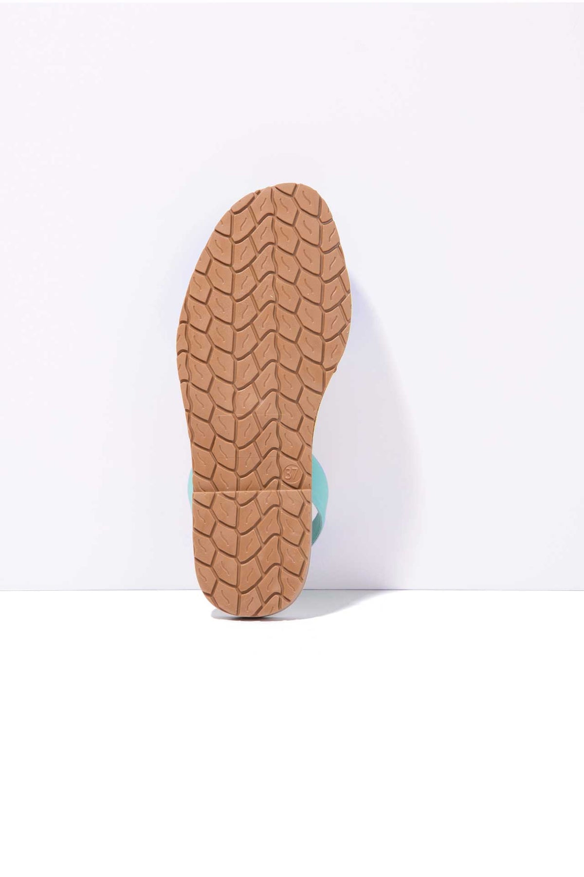 LAGO ORIGINAL - Turquoise Leather Menorcan Sandals