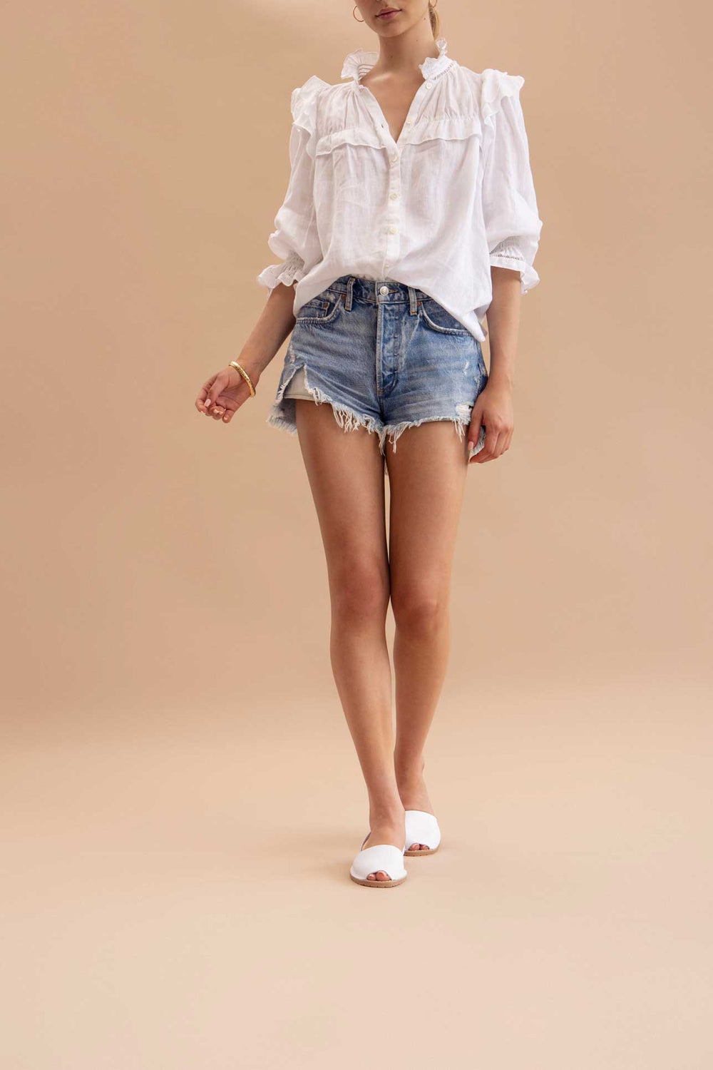 Palido - Original Menorcan Sandals in White Leather