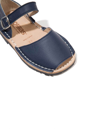 Marina - Leather Buckle sandals