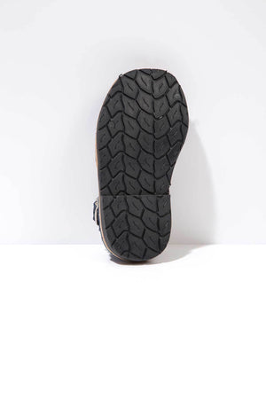 Marina - Leather Buckle sandals