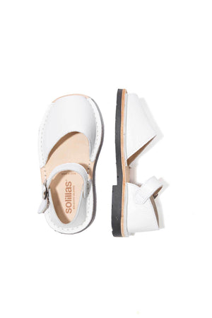 Blanco - Leather Buckle sandals