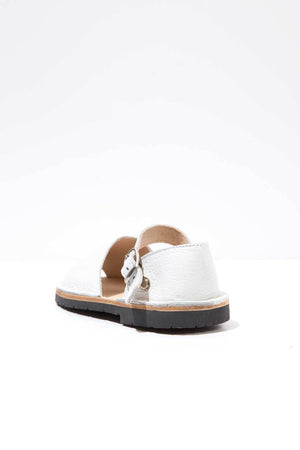 Blanco - Leather Buckle sandals