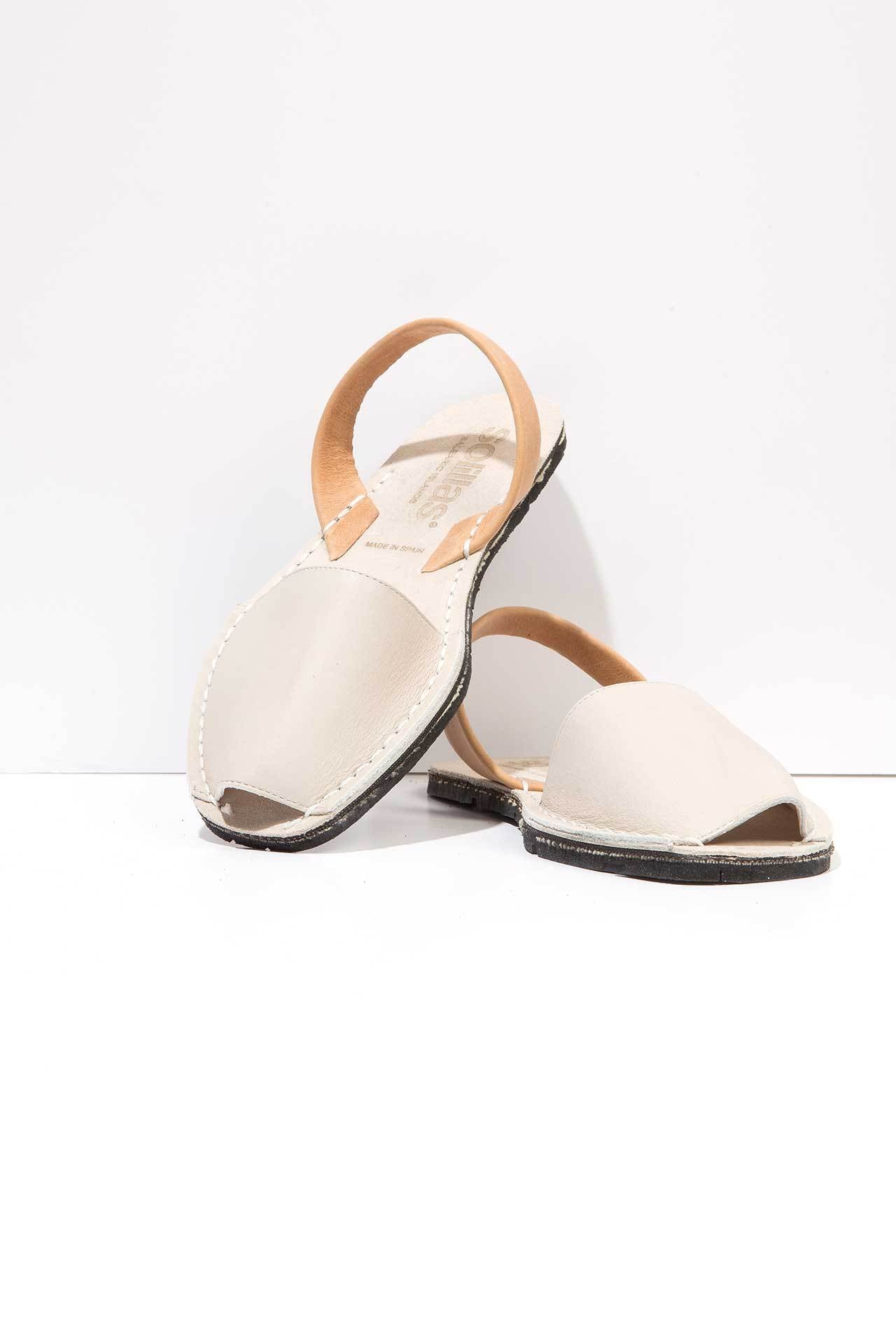 Jordi - Two Tone Leather Men's sandals