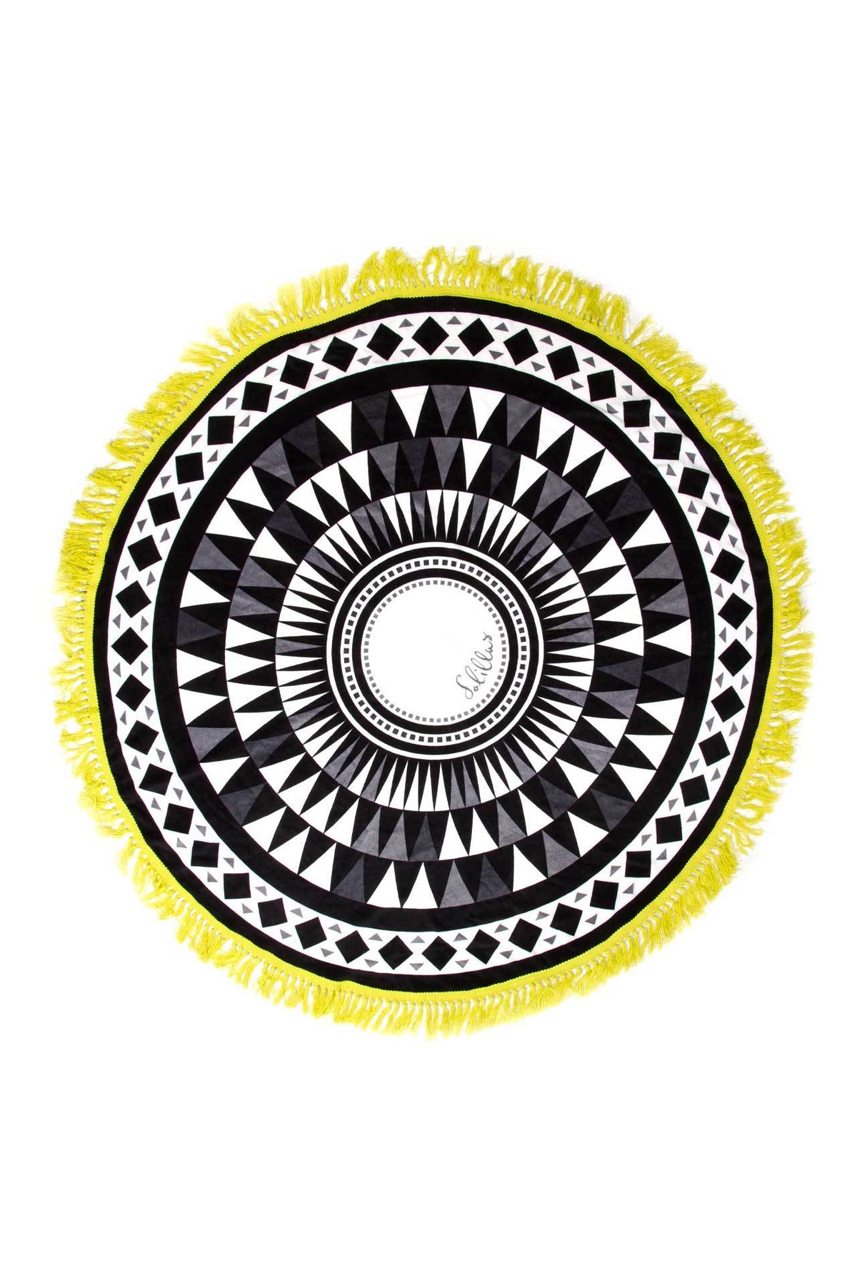 Azulejos - Round Beach Towel