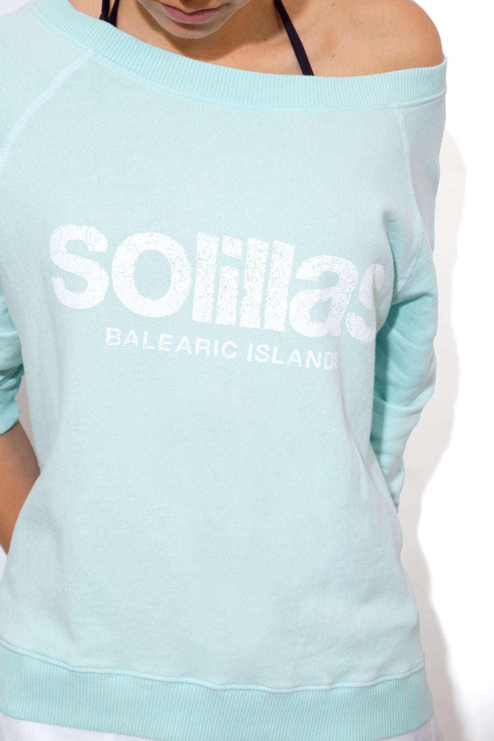 Women's Slouchy Sweatshirt - Logo