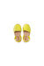 Limon - Yellow Leather Children's Menorcan Sandals
